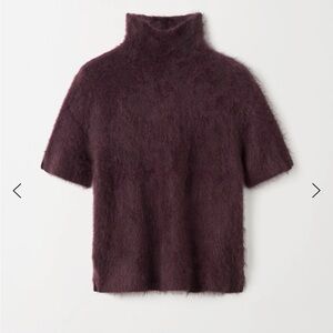 New | Soft Goat Brushed Turtleneck S